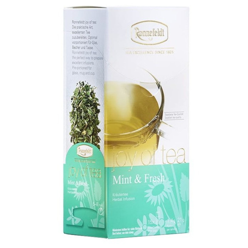 Ziołowa herbata Ronnefeldt Joy Of Tea Mint & Fresh 15x1,4g