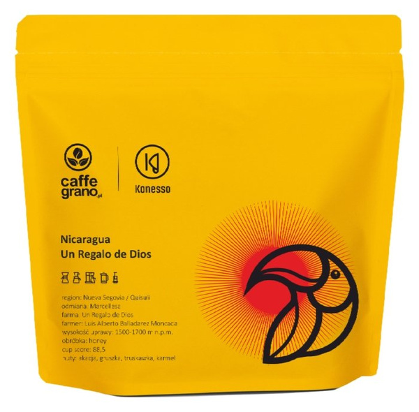 Kawa ziarnista Caffe Grano Nicaragua Marcellesa 250g - NIEDOSTĘPNY