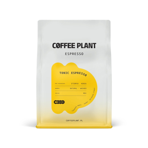 Kawa ziarnista COFFEE PLANT Tonic Espresso Blend 250g - opinie w konesso.pl