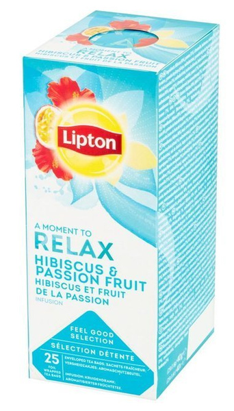 Owocowa herbata Lipton Classic Hibiscus Passion Fruit  25x1,6g - NIEDOSTĘPNY