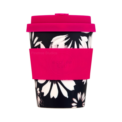 Kubek na wynos Ecoffee Cup Pattern 350 ml - Infloresence - opinie w konesso.pl