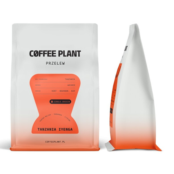 Kawa ziarnista COFFEE PLANT Tanzania Iyenga 250g - NIEDOSTĘPNY