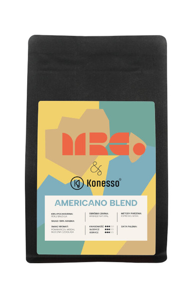 Kawa ziarnista MRC. Americano Blend 250g