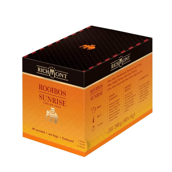 Ziołowa herbata Richmont Rooibos Sunrise - 40x6g