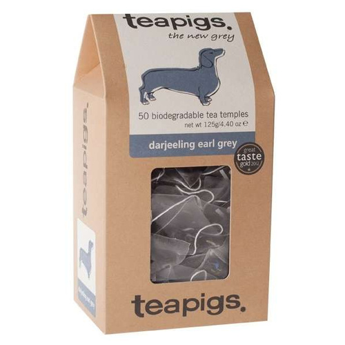 Czarna herbata teapigs herbata Darjeeling Earl Grey 50x2,5g