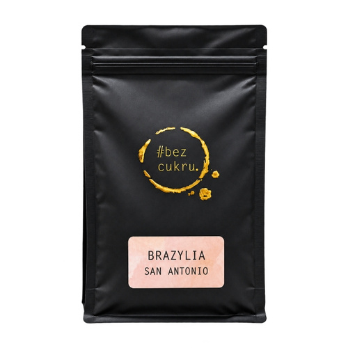Kawa ziarnista Bezcukru Brazylia San Antonio Filtr 250g