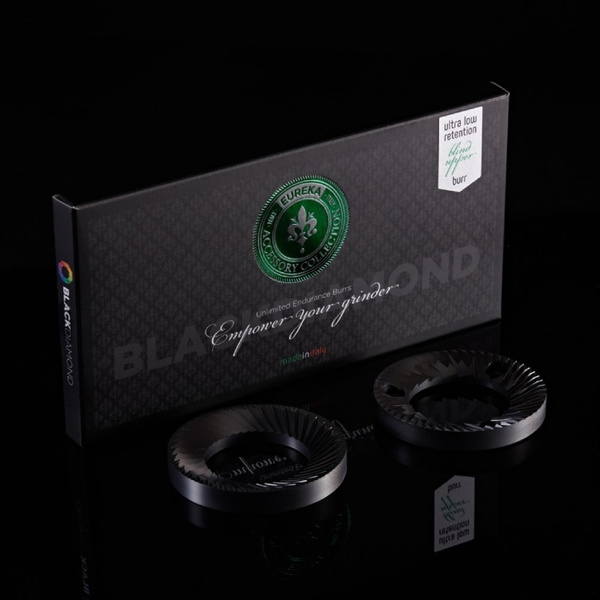 Żarna Eureka Black Diamond - Blind Upper Burr Line 65 mm All Purpose Black