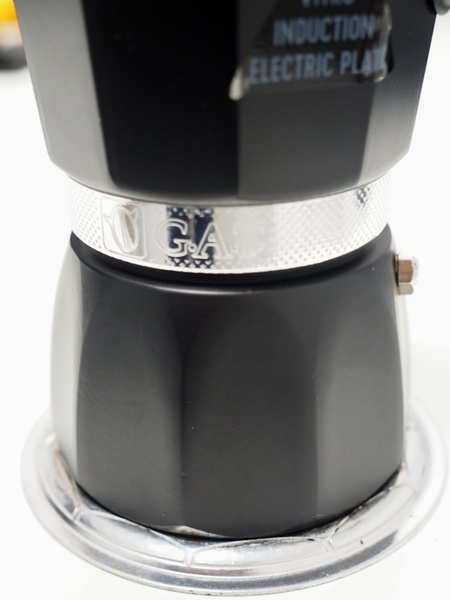 OUTLET 5812 - Kawiarka GAT Fashion Black Induction 3 filiżanki