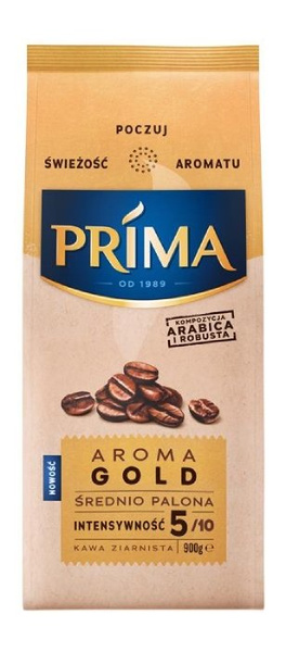 Kawa ziarnista Prima Aroma Gold 900 g
