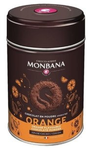 Pomarańczowa czekolada na gorąco Monbana 250g - opinie w konesso.pl