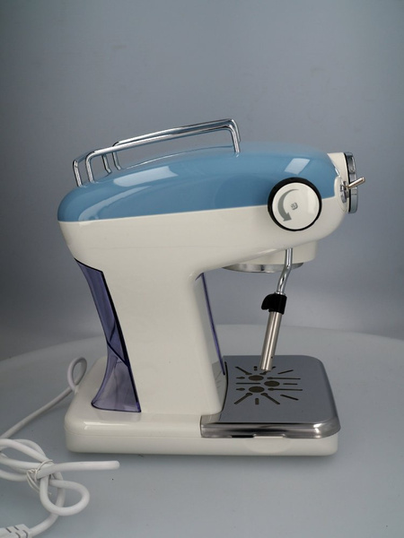 OUTLET 61666 - Ekspres do kawy Ariete Espresso Vintage 1389/15 - Niebieski