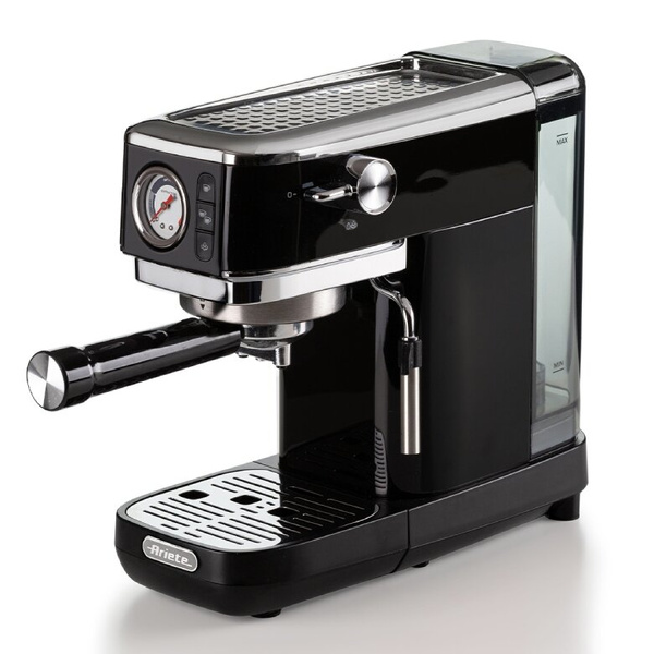Ekspres do kawy Ariete Perfetto Slim Metal Manometro Moderna 1381/32 - Czarny