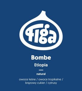 Kawa ziarnista Figa Coffee Etiopia Bombe Natural FILTR 250g - NIEDOSTĘPNY