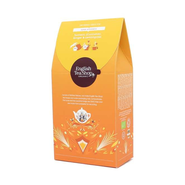 Ziołowa herbata English Tea Shop Turmeric Ginger & Lemongrass 15x2g