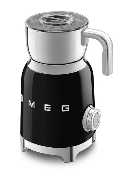 Spieniacz do mleka Smeg MFF11BLEU - Czarny