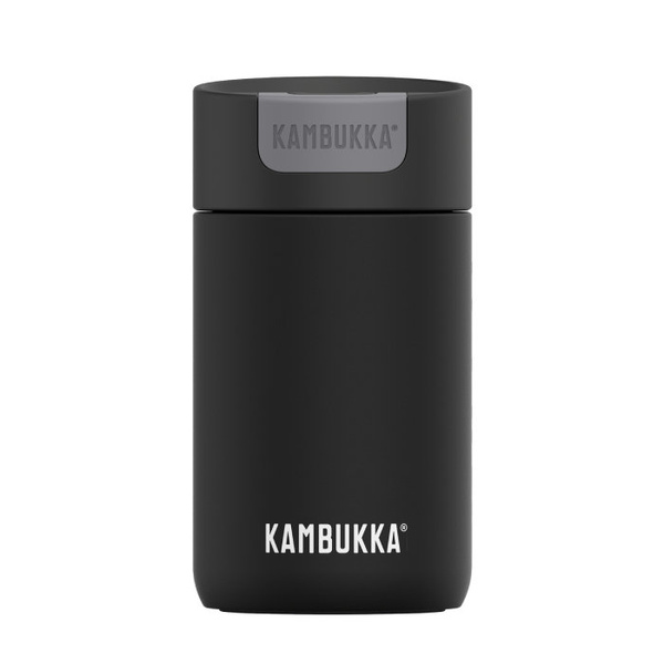 Kubek termiczny Kambukka Olympus 300 ml - Jet Black + GRATIS 9 DRIP BAGÓW