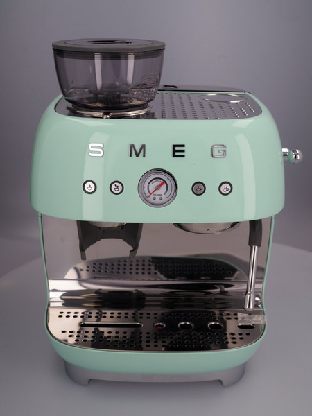 OUTLET - Ekspres do kawy SMEG EGF03PGEU - Zielony Pastelowy