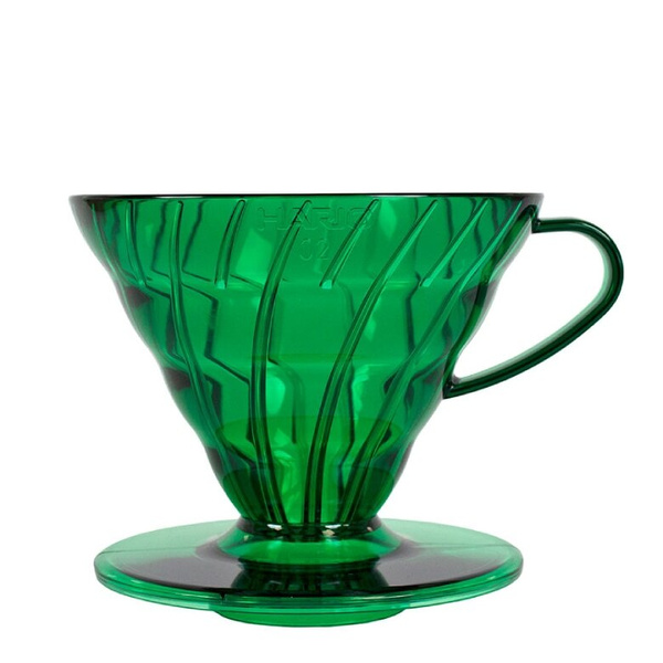 Plastikowy drip Hario V60-02 Bamboo Green - Zielony – NIEDOSTĘPNY