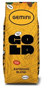 Kawa ziarnista Gemini Gold Espresso 1kg - opinie w konesso.pl