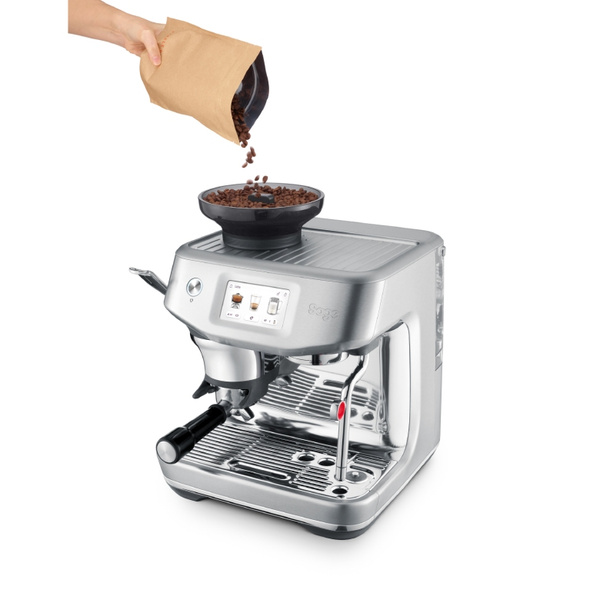 Ekspres do kawy Sage the Barista Touch™ Impress SES882BSS - Szczotkowana stal nierdzewna + ZESTAW AKCESORIÓW BARISTY GRATIS