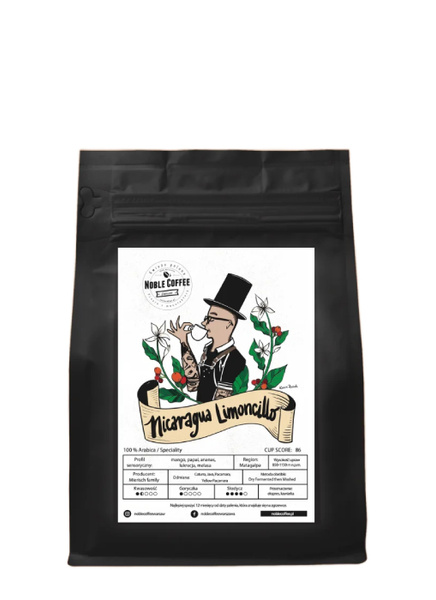 Kawa ziarnista Noble Coffee Nicaragua Limoncillo 250g
