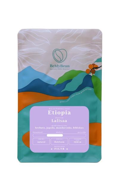 Kawa ziarnista BeMyBean Etiopia Lalisaa 250g – NIEDOSTĘPNY