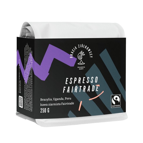 Kawa ziarnista Bracia Ziółkowscy Espresso Fairtrade 250g - NIEDOSTĘPNY