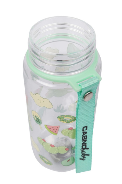 Butelka na wodę dla dzieci Casno Willy 400 ml - Zielona
