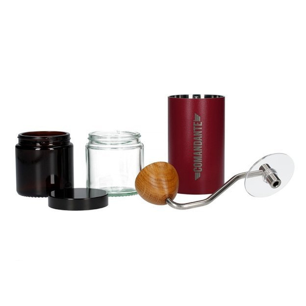 Młynek do kawy COMANDANTE C40 MK3 Nitro Blade - Burgundy - NIEDOSTĘPNY