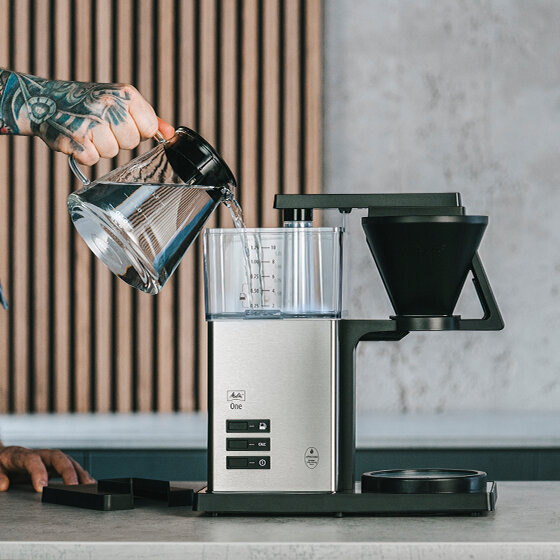 Ekspres przelewowy Melitta One 1031-01 - Stal nierdzewna + GRATIS FILTRY