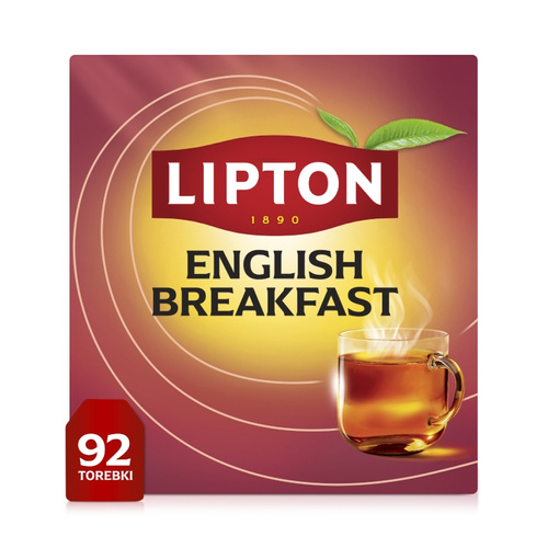 Herbata czarna Lipton English Breakfast 92x2g