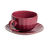 Filiżanka Homla Mina 250ml - Burgundowa