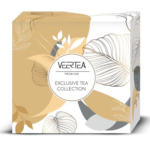 Kolekcja herbat Veertea zestaw 8 smaków - 200 kopert - Złota