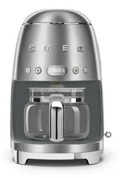 Przelewowy ekspres do kawy Smeg DCF02SSEU - Stal nierdzewna