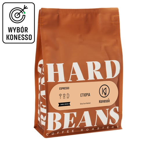 Kawa ziarnista Hard Beans Etiopia Bitta Farm Espresso - KONESSO 1kg