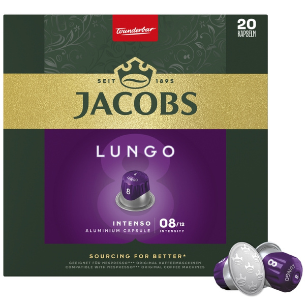 Kapsułki do Nespresso Jacobs Lungo 8 Intenso 20 szt.