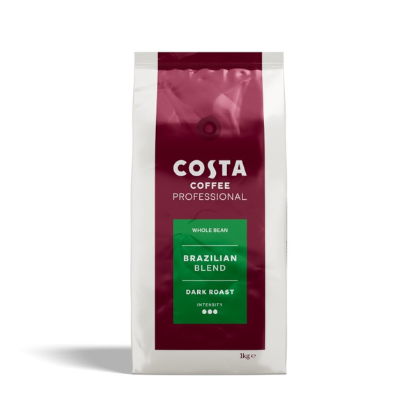 Kawa ziarnista Costa Coffee Brazilian 100% Arabika 1kg