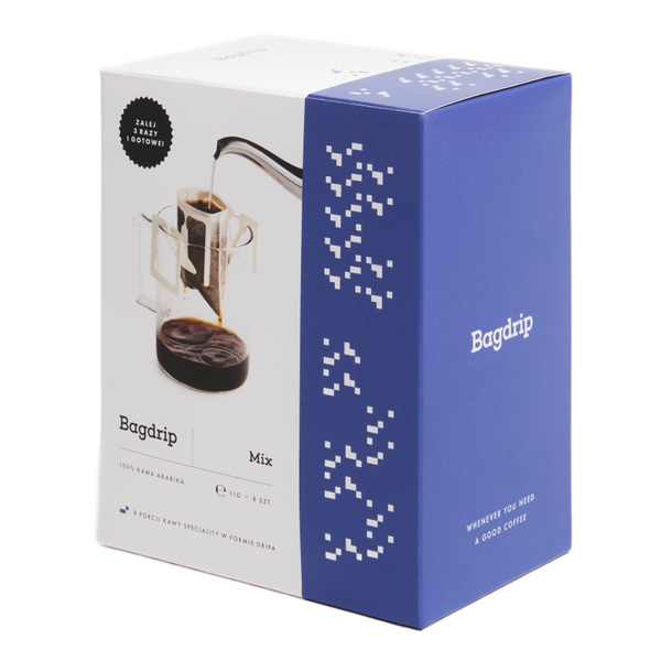 Drip Bag Coffee Bagdrip - Zestaw MIX 8x11g