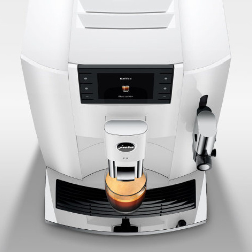 Ekspres do kawy Jura E8 Piano White (EC) 