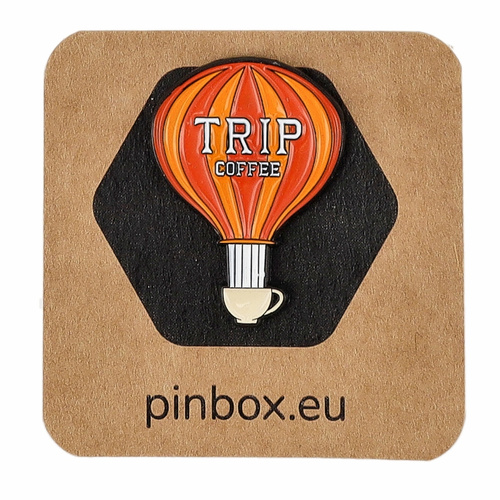 Przypinka Trip Coffee Nikaragua
