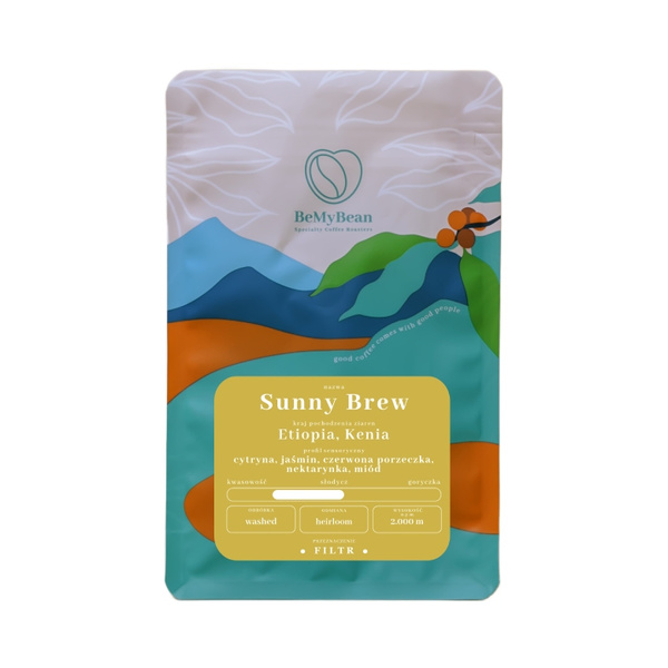 Kawa ziarnista BeMyBean Sunny Brew – filter blend 250g