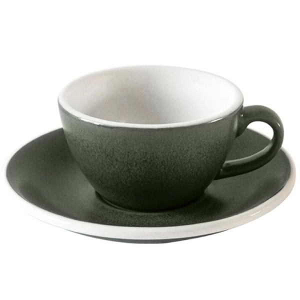 Filiżanka Loveramics Egg Forest do Flat White 150 ml - Ciemnozielony