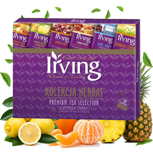 Kolekcja herbat Irving Premium Tea Selection 30 kopert - opinie w konesso.pl
