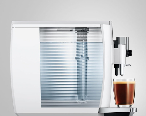 Ekspres do kawy Jura E8 Piano White (EC) + 3KG KAWY GRATIS