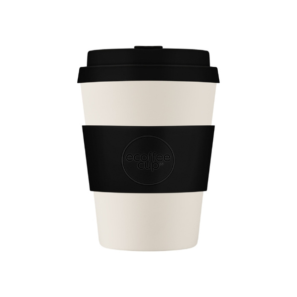 Kubek na wynos Ecoffee Cup Solid Colours 350ml - Black Nature