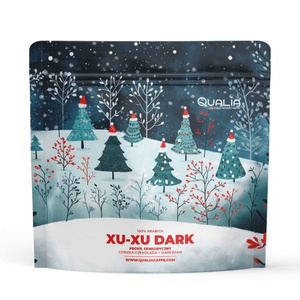 Kawa ziarnista świąteczna Qualia XU-XU Dark Espresso 250g - NIEDOSTĘPNY