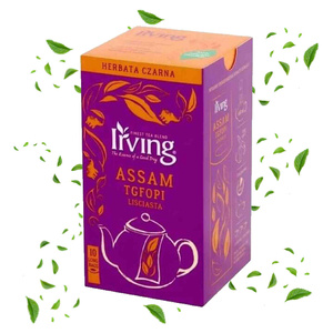 Herbata czarna Irving Assam TGFOP1 10x4g - opinie w konesso.pl