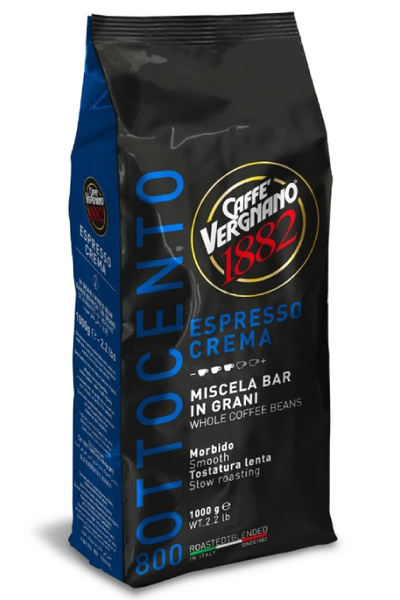 Kawa ziarnista Vergnano 800 Ottocento Espresso Crema 1kg