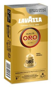OUTLET - Kapsułki do Nespresso Lavazza Qualita Oro - 10 sztuk