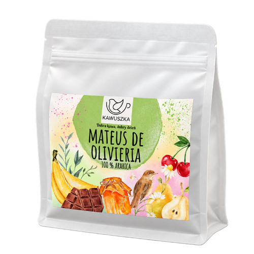 Kawa ziarnista Kawuszka Brazylia Mateus De Olivieria 100% Arabica ESPRESSO 250g